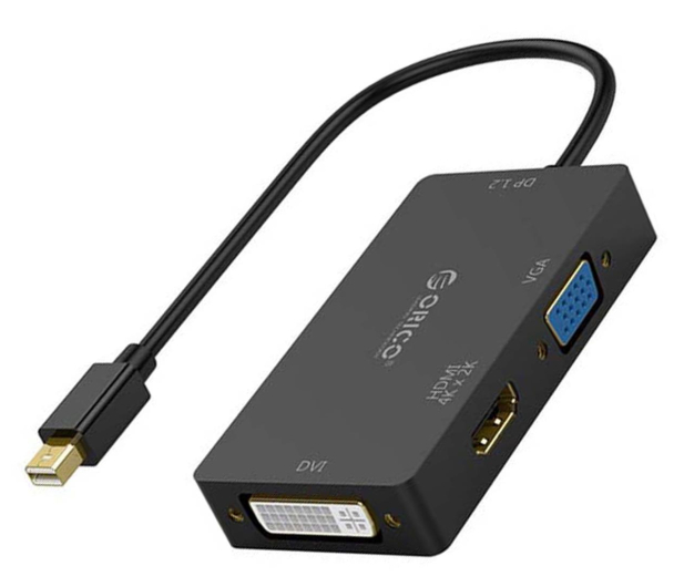 Orico Adapter mini DisplayPort - HDMI, VGA, DVI - 1240603 - zdjęcie